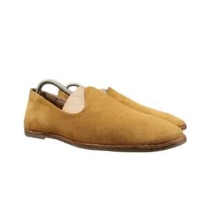 Seychelles Shoes Women 8.5 Loafer Slip On Suede Yellow Classic Fashion Boho Flat